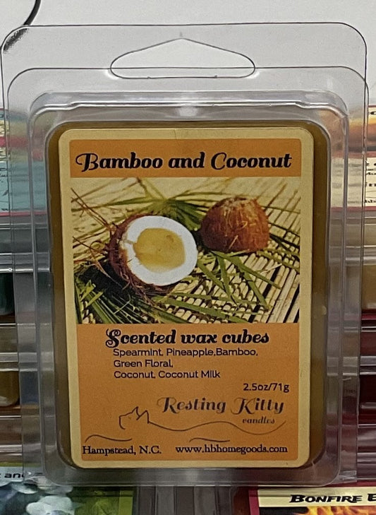 Bamboo and Coconut Wax Melts