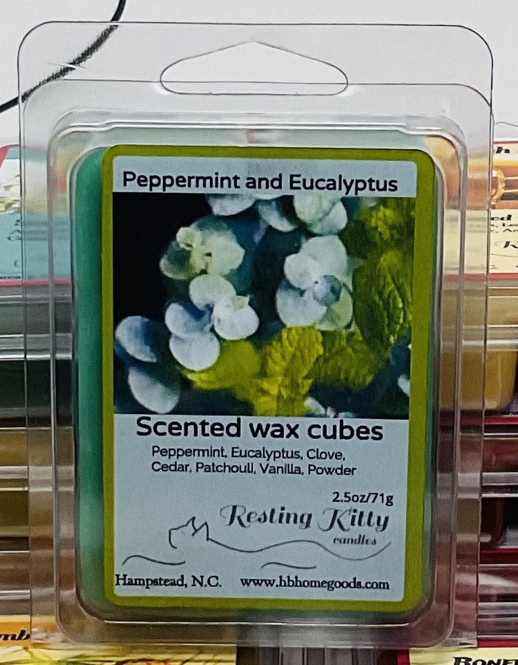 Peppermint and Eucalyptus Wax Melts