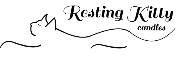Resting Kitty Candles 